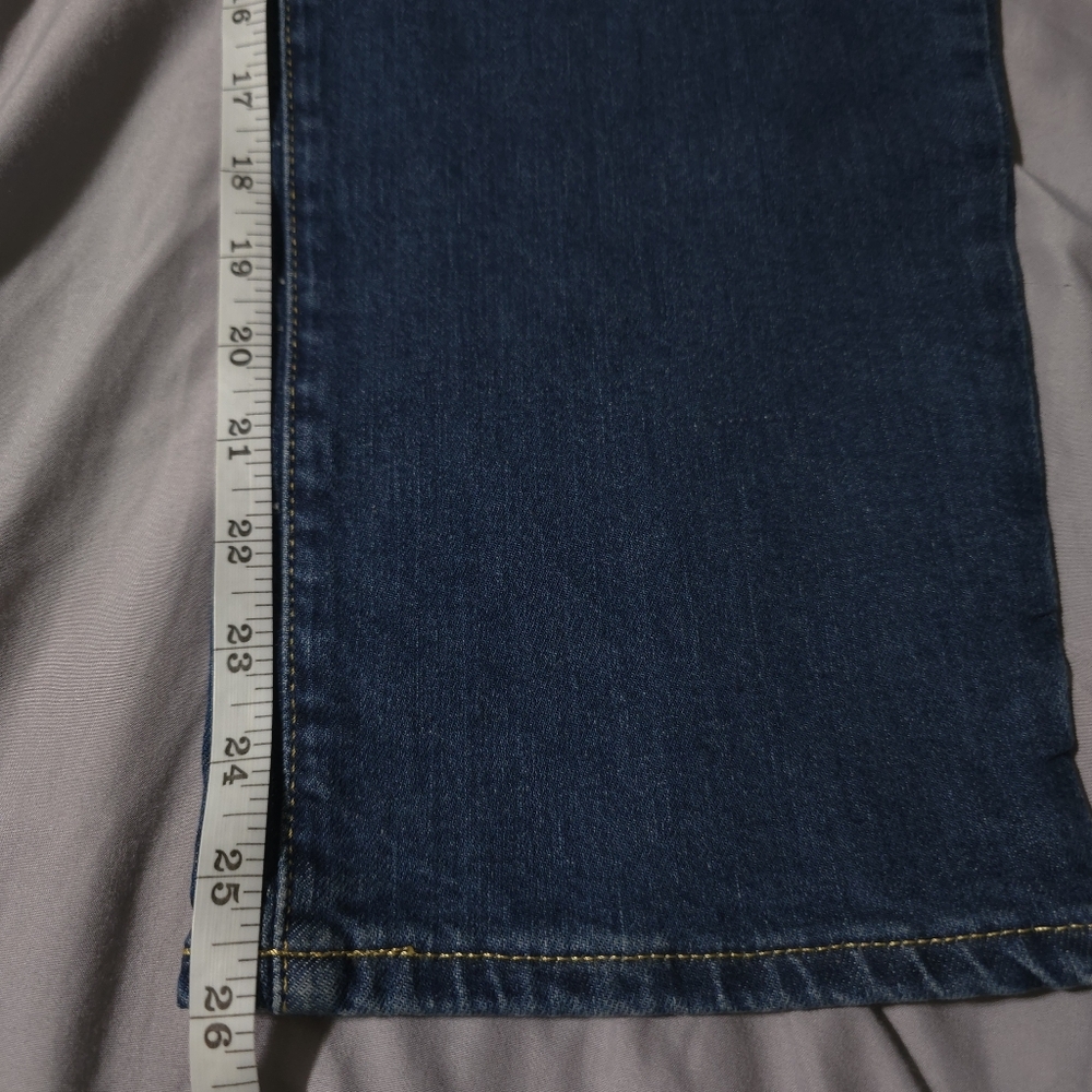 GAP Maternity Jeans, Inset Panel Girlfriend Jeans, Sz 32/14R, Medium Wash NWT - Picture 11 of 11